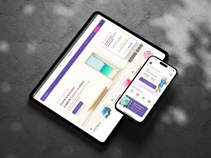 Cover image for App and product design for insurance startup