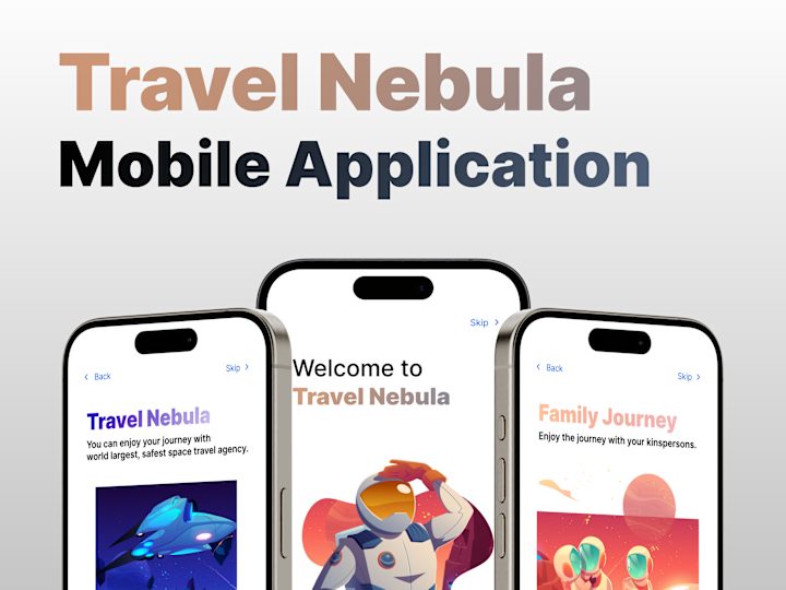 Cover image for Travel Booking Mobile Application UI Design