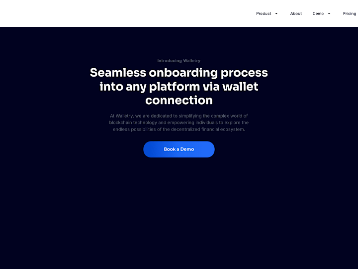 Cover image for Web3 Wallet Landing Page