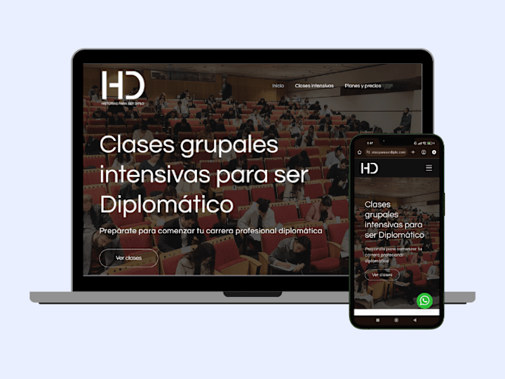 Cover image for Diplomatic Classes Website