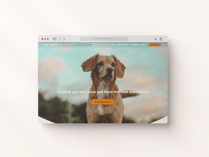 Cover image for WuffCare: A B2C pet shop website