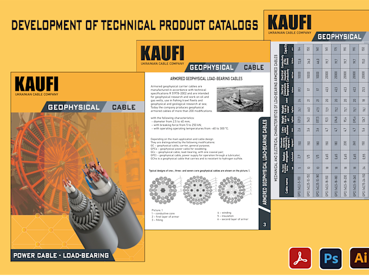 Cover image for I will design a technical product catalog, manual, datasheet