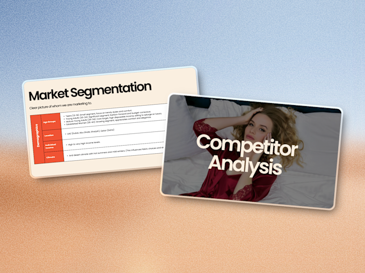 Cover image for Parsona, Audience Research & Competitor analysis for Dubai Brand
