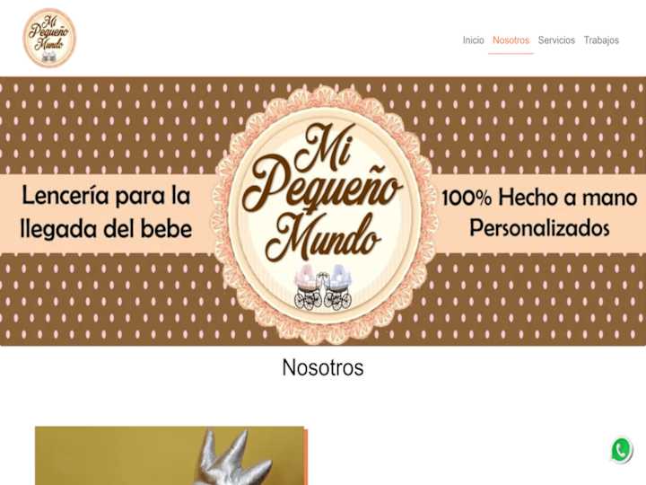 Cover image for Mi Pequeño Mundo - Lencería para cuna de bebé, kits de nacimien…