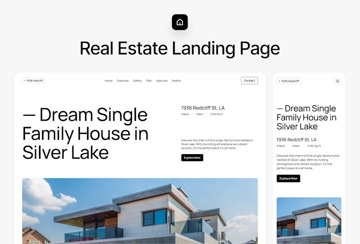 Cover image for Framer Real Estate Website