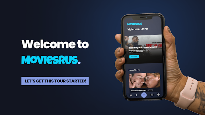 Cover image for MoviesRUs - User Interface design