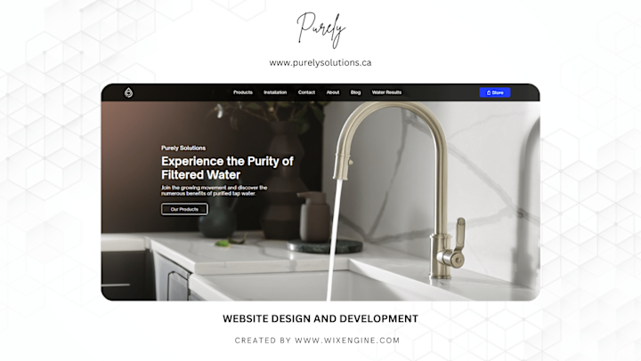 Cover image for WIX website design and development