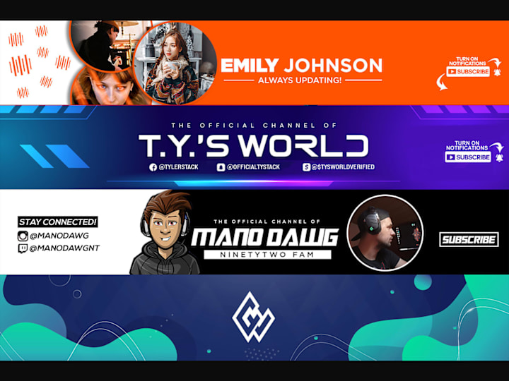 Cover image for YouTube Banners