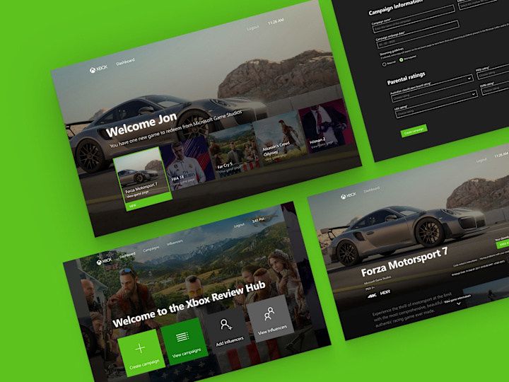 Cover image for Digital hub web app for gaming influencers