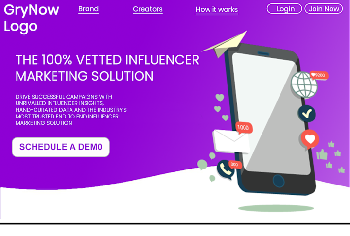 Cover image for Grynow - Influencer Marketing Agency