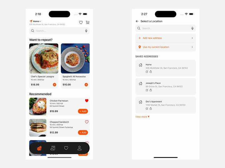 Cover image for Food Delivery Application built with Next and React Native