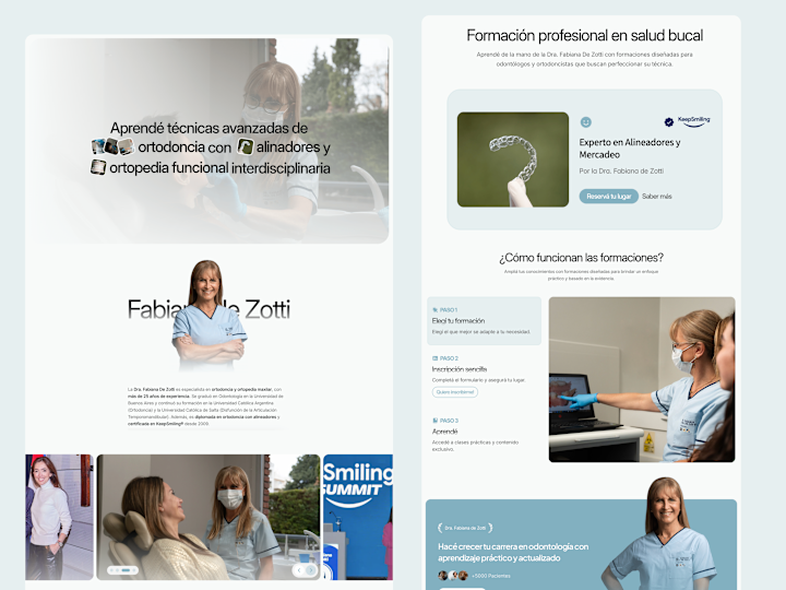 Cover image for Dra. Zotti – Framer Development