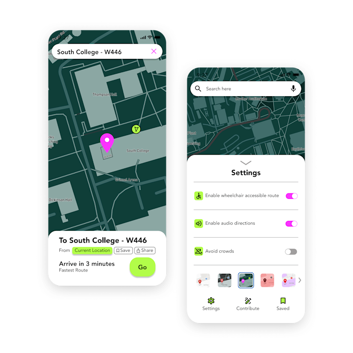Cover image for UX/UI Design for Indoor Nav System Optimized for Neurodiversity