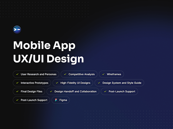 Cover image for Mobile App UX/UI Design