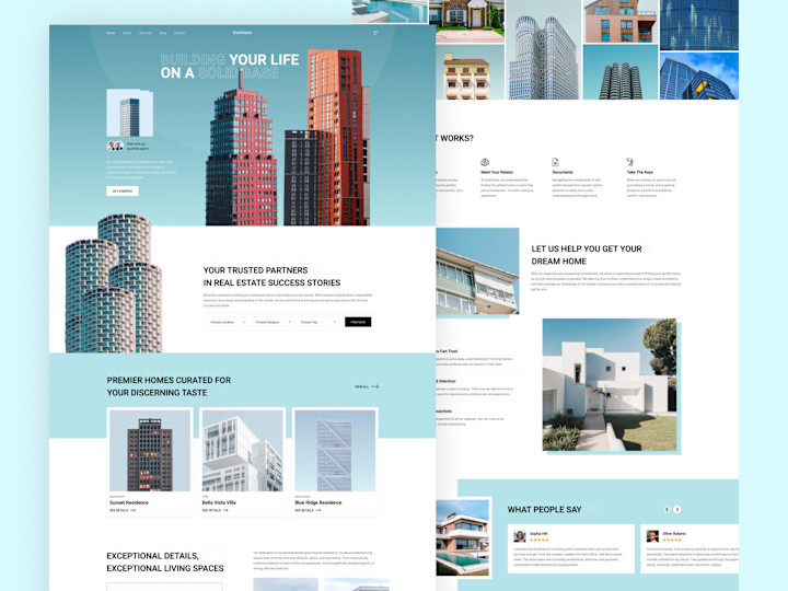 Cover image for HomeHaven(Website): Your Gateway to Real Estate Excellence