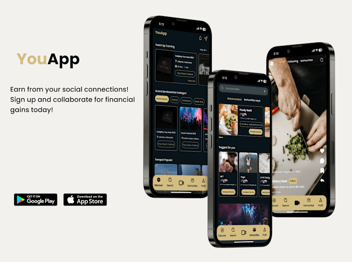 Cover image for YouApp - Redesign Mobile App