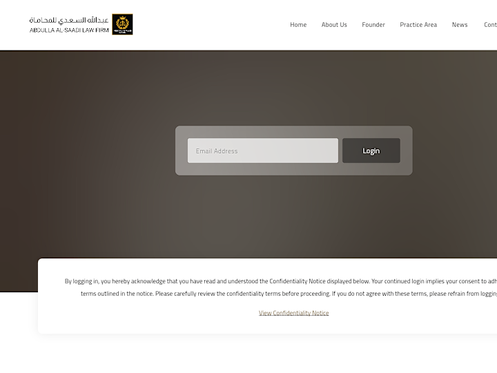 Cover image for Abdulla Al Saadi Law Firm