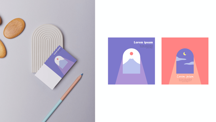 Cover image for Square Card Series