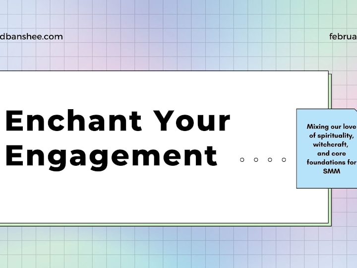 Cover image for Enchant Your Engagement workshop