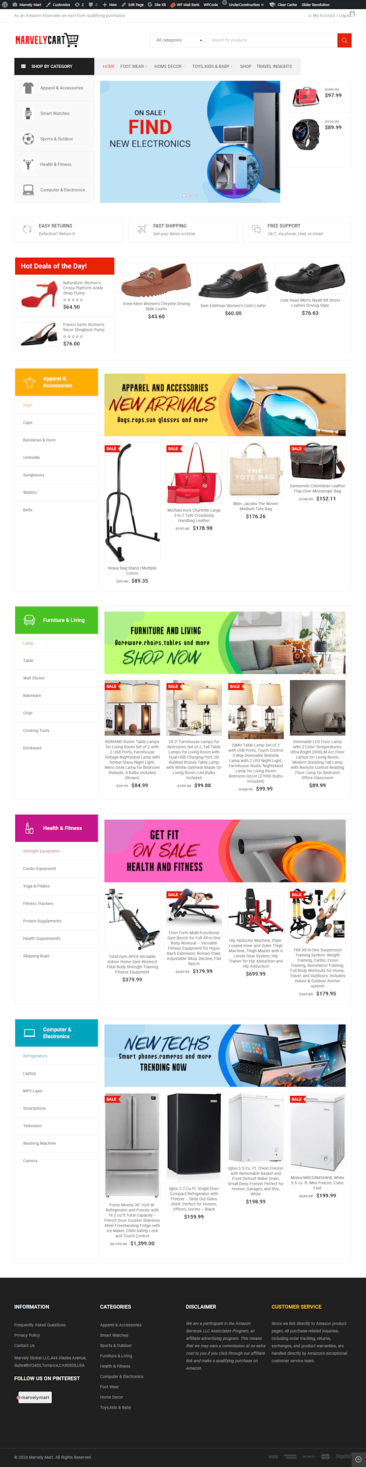 Cover image for Professionally Designed Amazon Affiliate Store