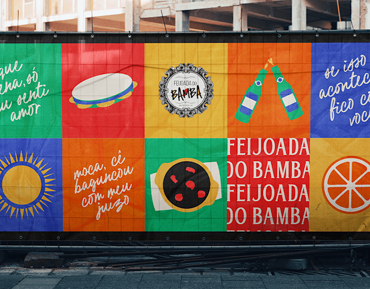 Cover image for FEIJOADA DO BAMBA | Visual Id & Social Media :: Behance