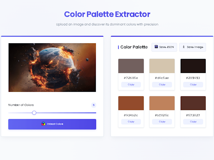 Cover image for Color Palette Extractor