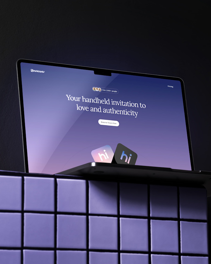 Cover image for Sparkcards | UX/UI Web & App Visual Design on Figma / Framer