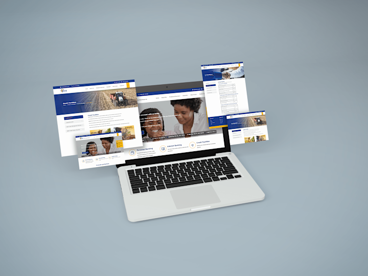 Cover image for Front-end development, Design and Backend - Middle East Bank

