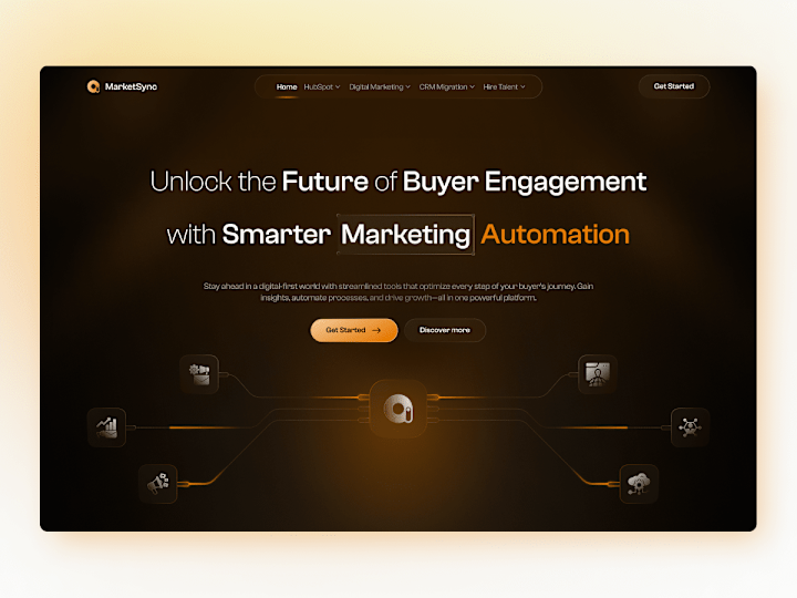 Cover image for MarketSync - Web Design for Marketing Automation