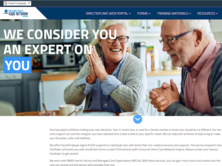 Cover image for WordPress Development for Consumer Direct Care Network