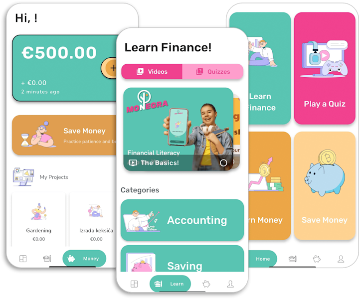 Cover image for Monegra - an app for financial education of children