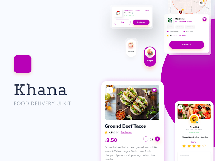 Cover image for UI/UX Food Delivery App