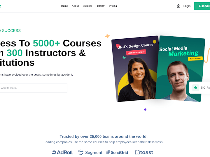 Cover image for Practice Landing Page