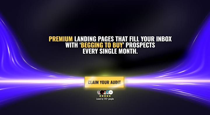 Cover image for High-Converting Landing Page Copy, Design and Development