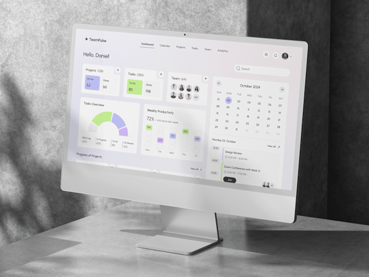 Cover image for Team Pulse: UI/UX Design | SAAS | Team management