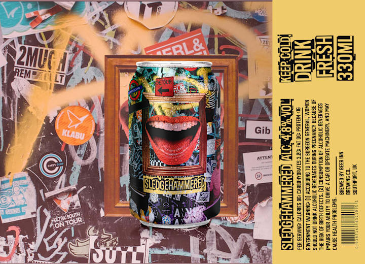 Cover image for The Beer Inn - Beer can design