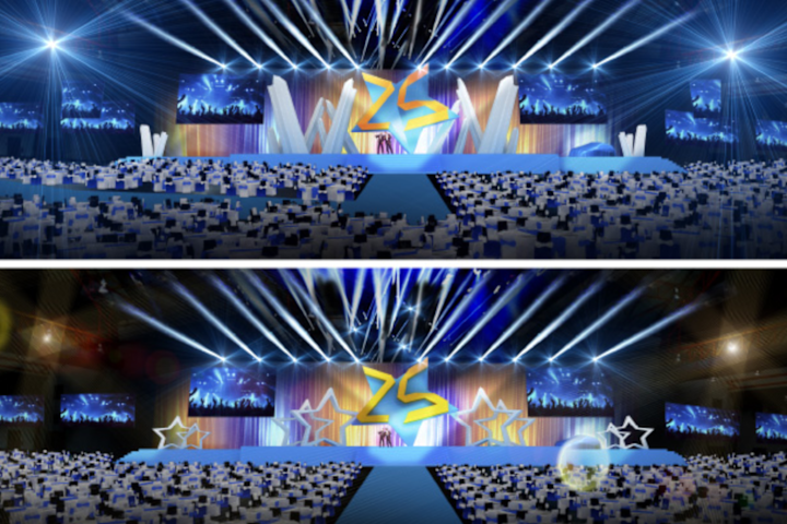 Cover image for Celcom 25th Anniversary Stage Design and fabrication
