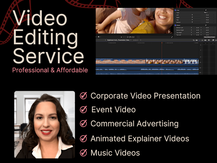 Cover image for Professional and Affordable Edition for your Video