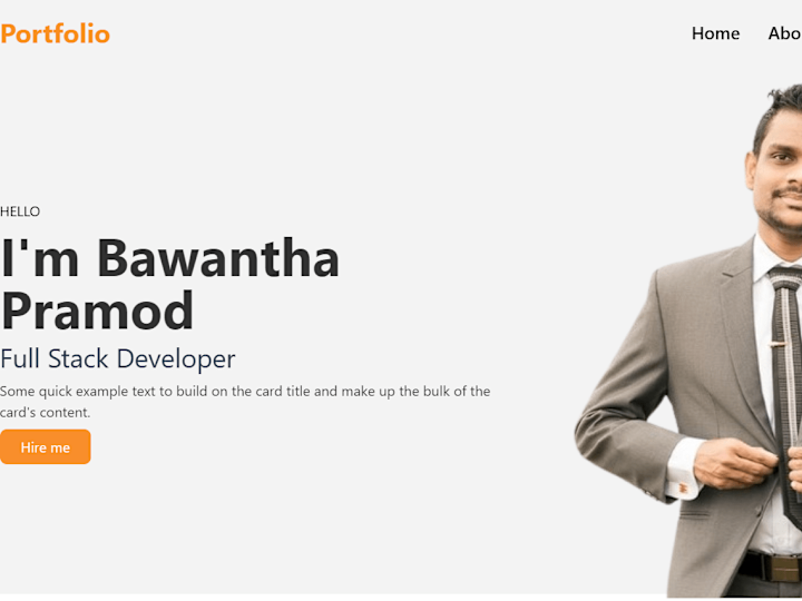 Cover image for GitHub - Bawantha1998/portfolio