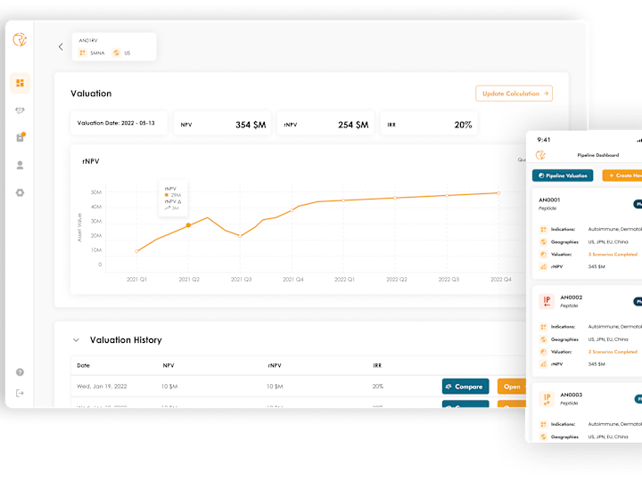 Cover image for Calculations and Valuation Modelling Platform