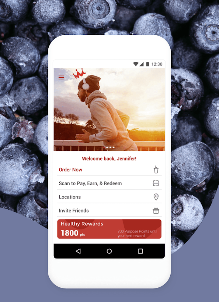 Cover image for Smoothie King | Custom WhiteLabel App