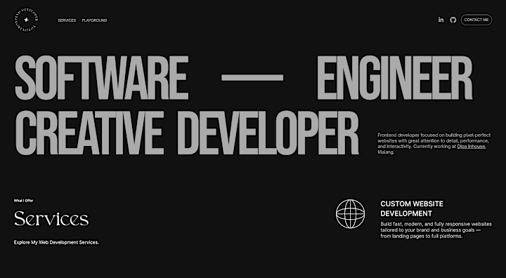 Cover image for Personal Website – Showcasing My Skills as a Software Engineer