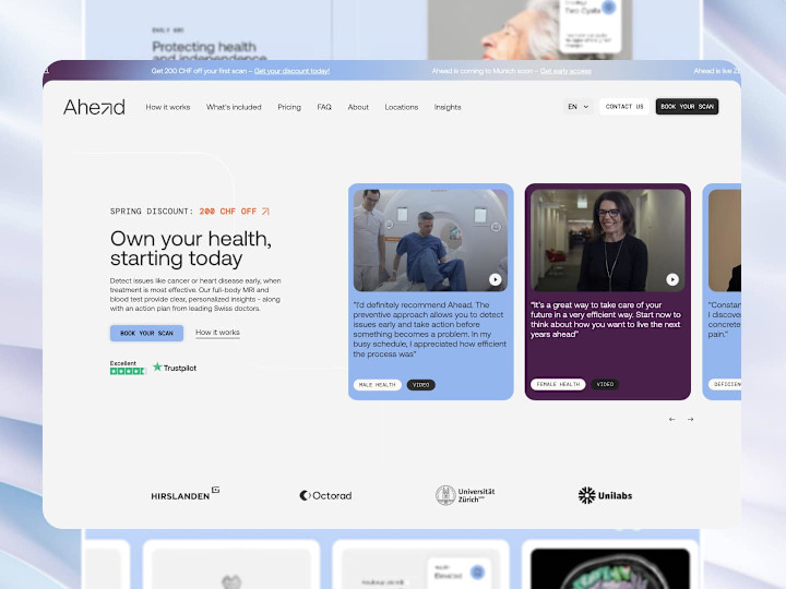 Cover image for Full-body MRI for prevention - Ahead Health