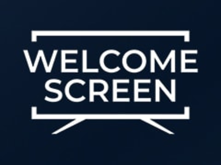 Cover image for Welcome Screen - TV App