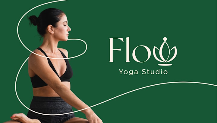 Cover image for Flow Yoga Studio^ Brand Identity Design