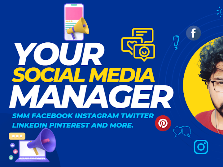 Cover image for professional social media manager and visual designer
