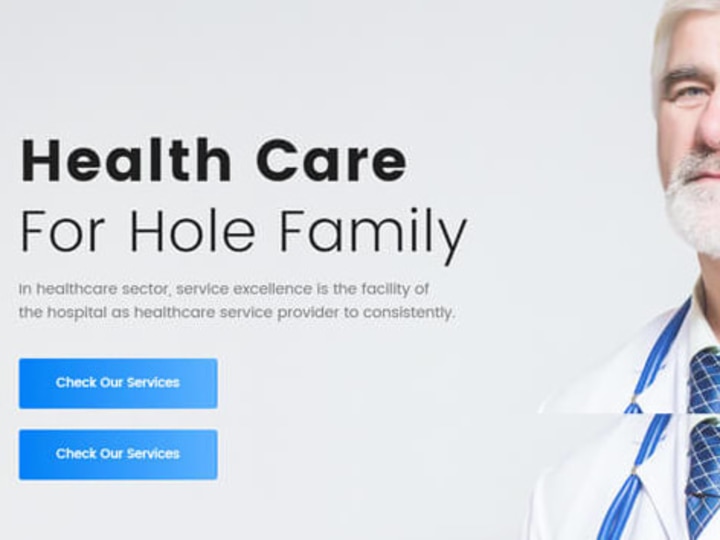 Cover image for Medical Care Website Development
