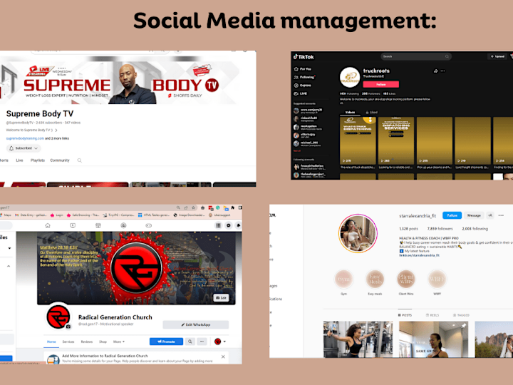 Cover image for Social Media management