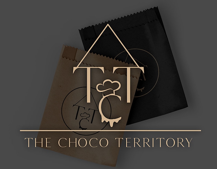 Cover image for The Choco Territory-Bakery Logo Design-Brand Identity on Behance