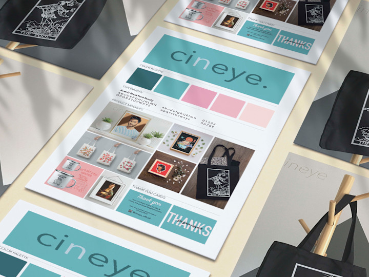 Cover image for CINEYE l brand identity